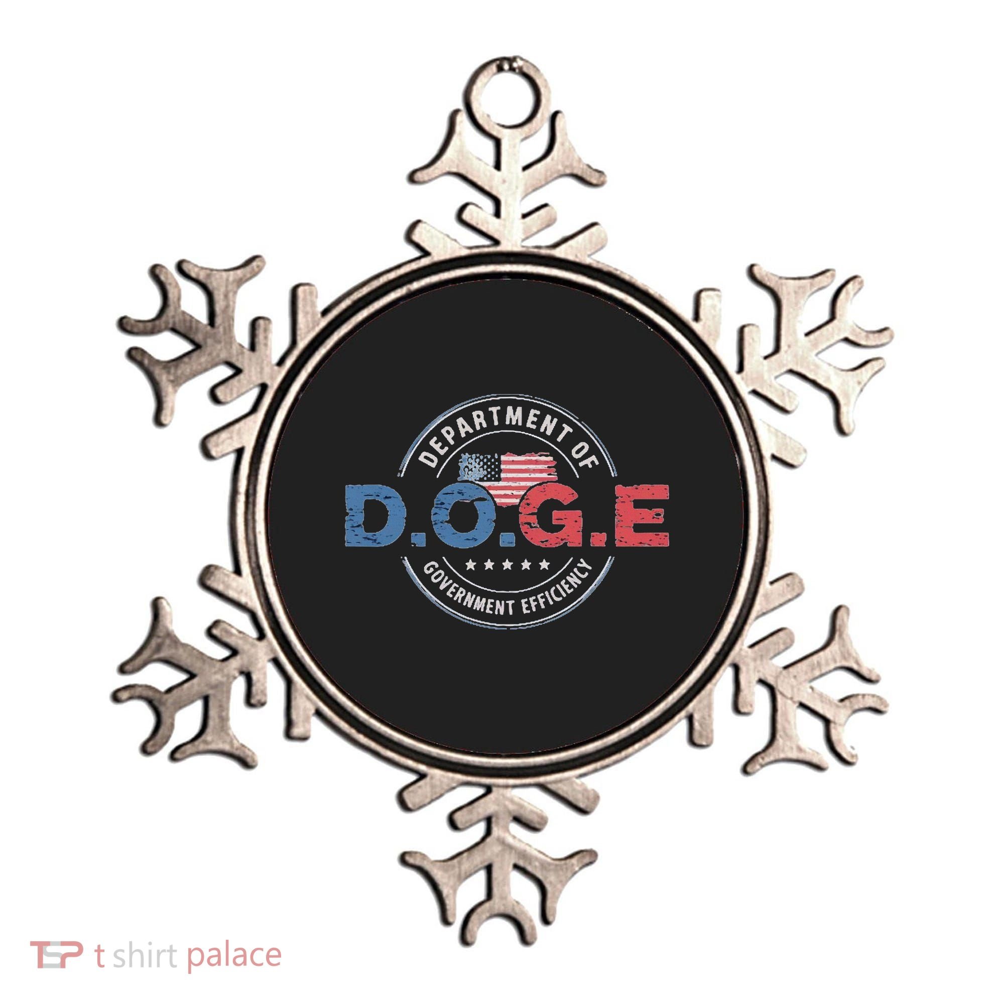 D.O.G.E. Department Of Government Efficiency Doge Ornament