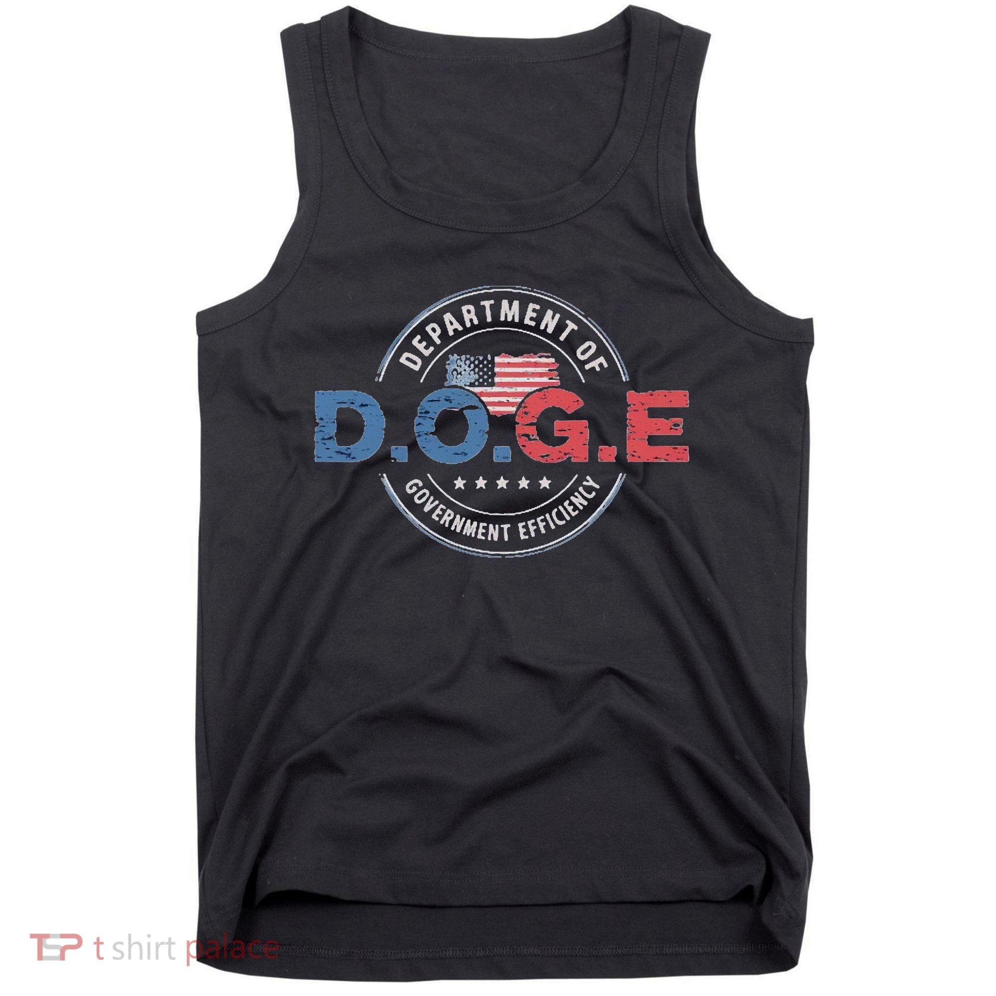 D.O.G.E. Department Of Government Efficiency Doge Tank Top