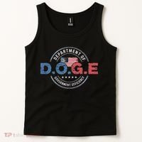 D.O.G.E. Department Of Government Efficiency Doge Tank Top thumb 2
