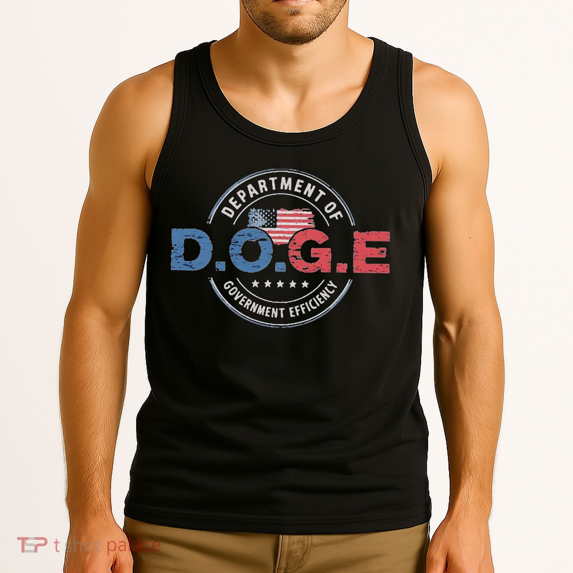D.O.G.E. Department Of Government Efficiency Doge Tank Top