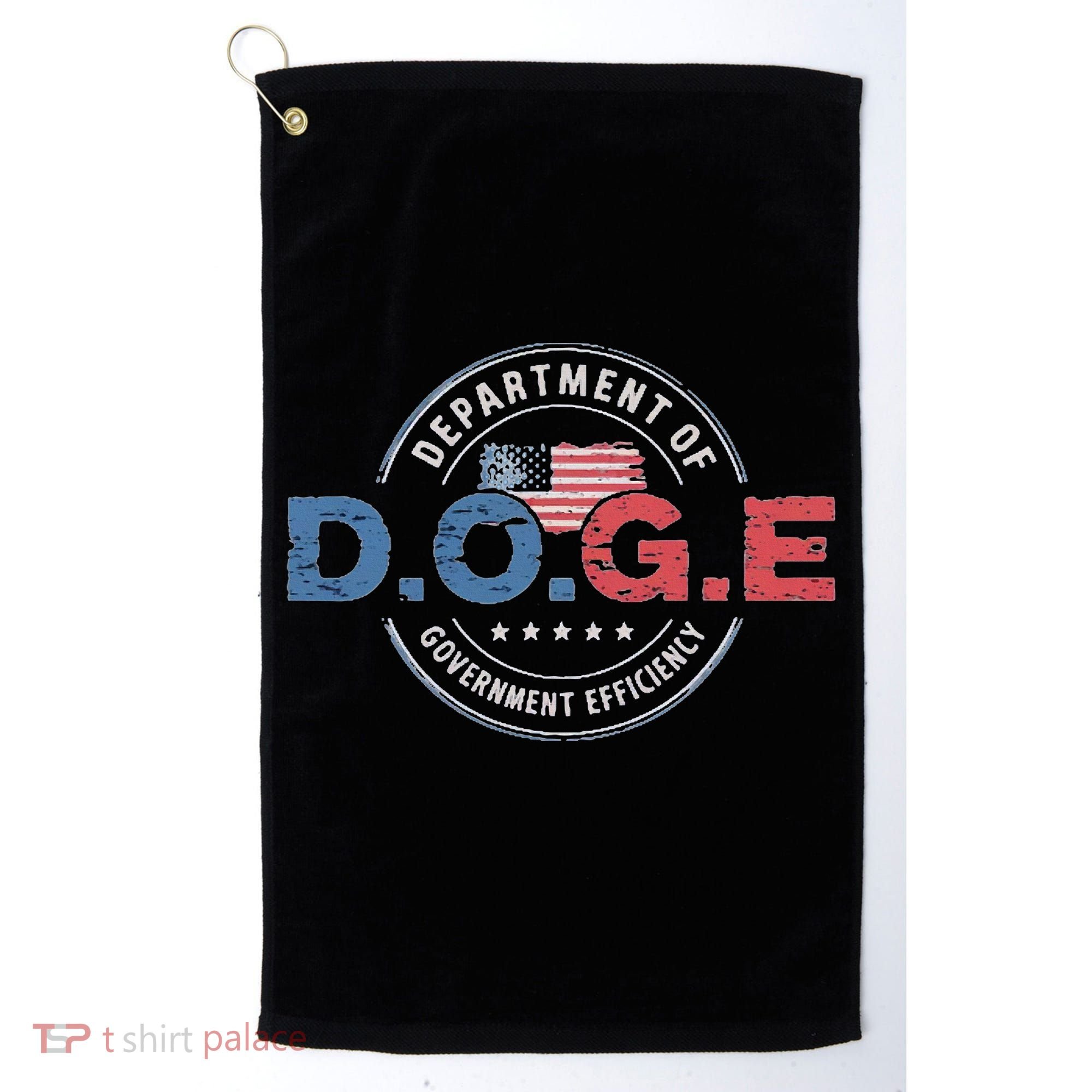 D.O.G.E. Department Of Government Efficiency Doge Golf Towel
