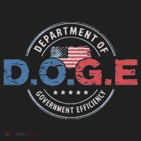 D.O.G.E. Department Of Government Efficiency Doge Golf Towel thumb 3