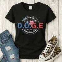 D.O.G.E. Department Of Government Efficiency Doge Women's T-Shirt thumb 3