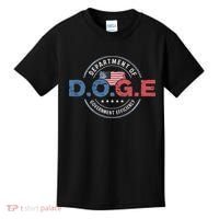D.O.G.E. Department Of Government Efficiency Doge Kids T-Shirt thumb 0