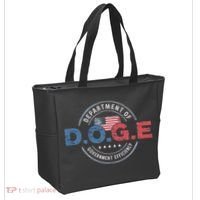D.O.G.E. Department Of Government Efficiency Doge Tote Bag thumb 2