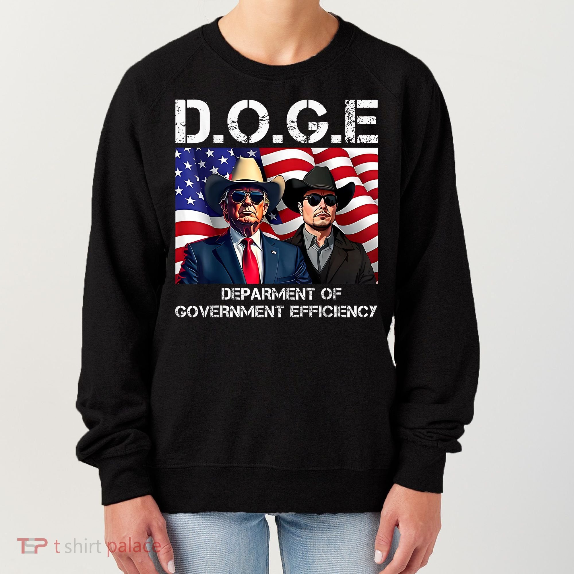 D.O.G.E Department Of Government Efficiency Women's Sweatshirt