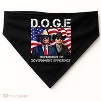 D.O.G.E Department Of Government Efficiency USA-Made Doggie Bandana thumb 0
