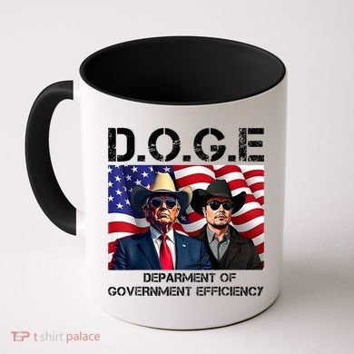 D.O.G.E Department Of Government Efficiency Coffee Mug
