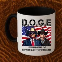 D.O.G.E Department Of Government Efficiency Coffee Mug thumb 2