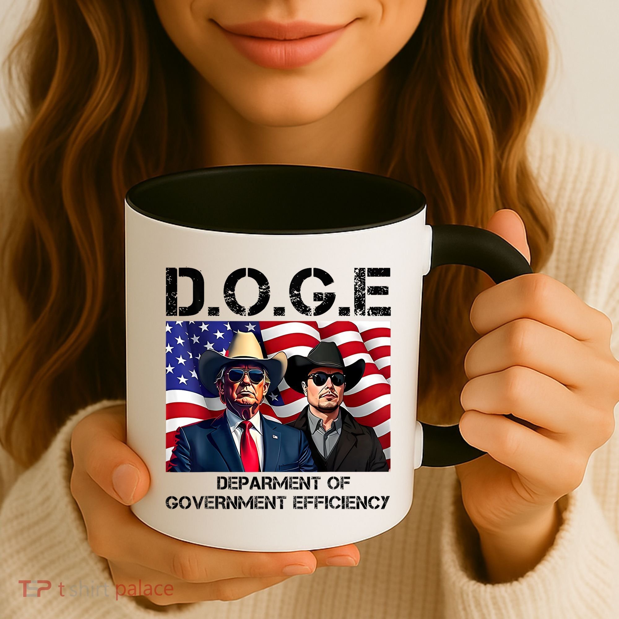 D.O.G.E Department Of Government Efficiency Coffee Mug