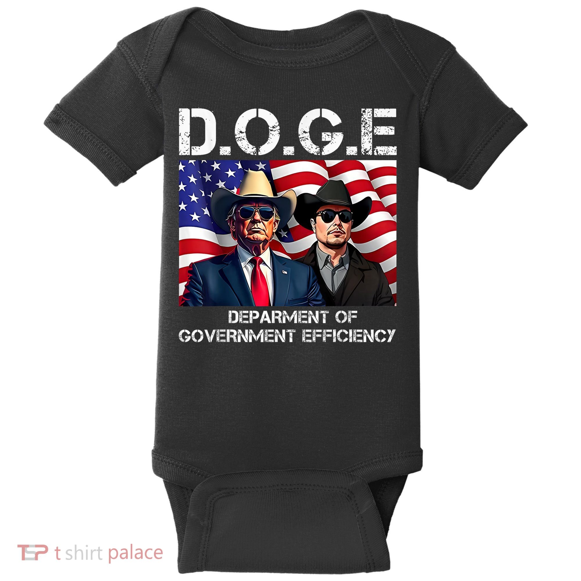 D.O.G.E Department Of Government Efficiency Baby Bodysuit