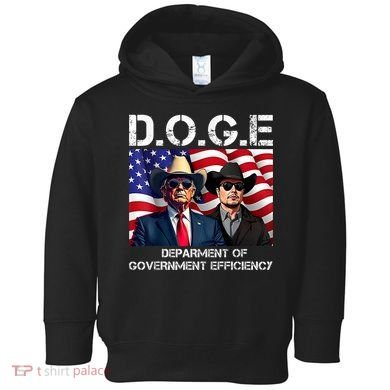 D.O.G.E Department Of Government Efficiency Toddler Hoodie