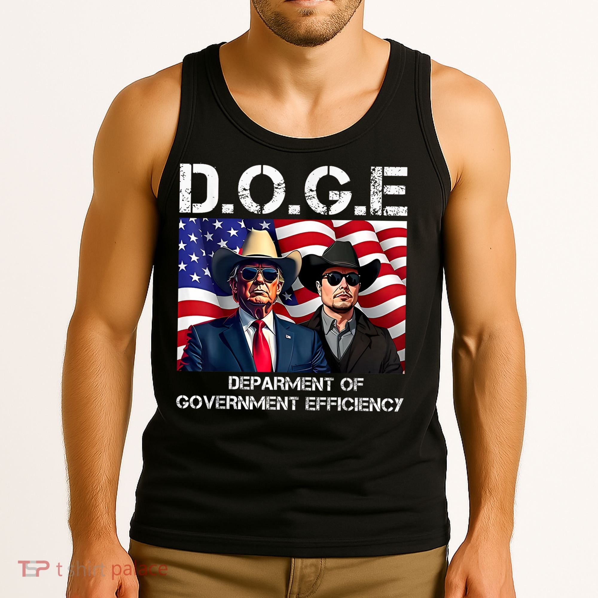 D.O.G.E Department Of Government Efficiency Tank Top