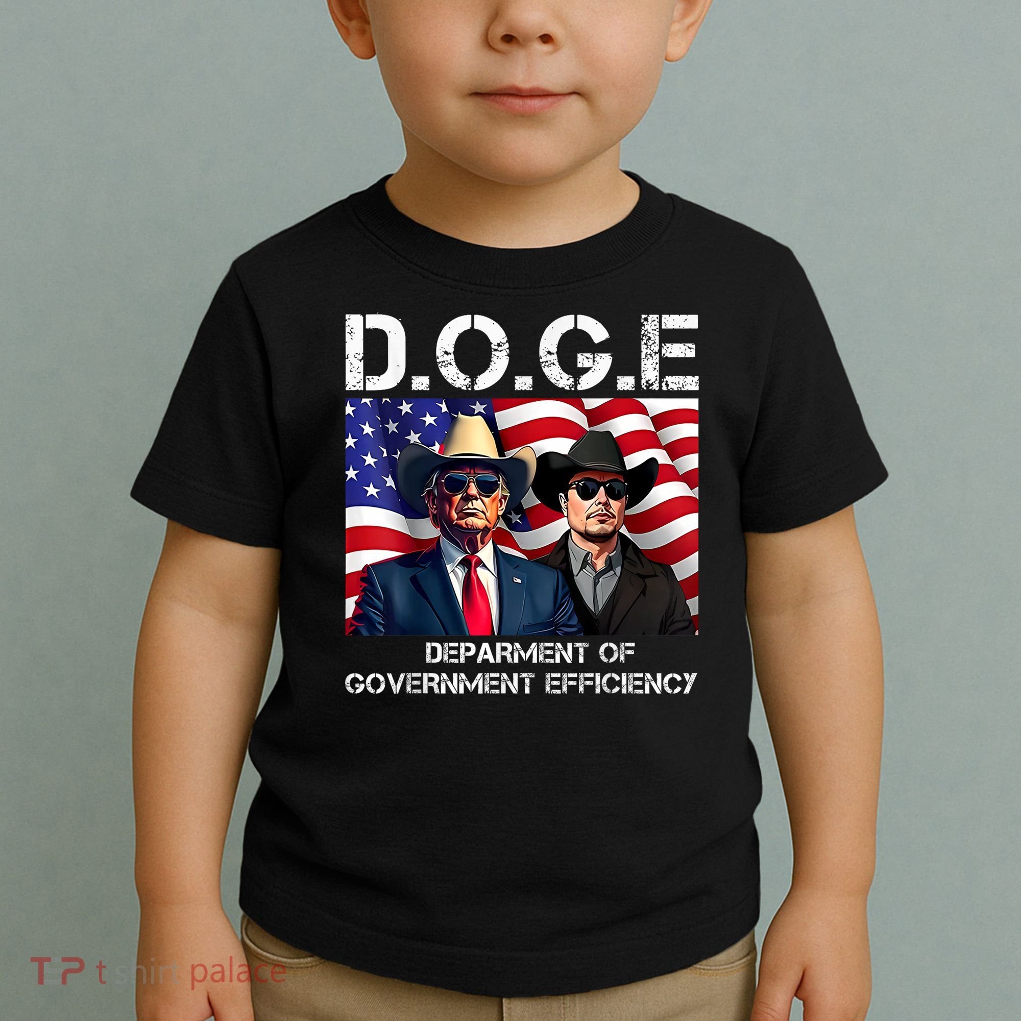 D.O.G.E Department Of Government Efficiency Toddler T-Shirt