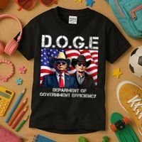 D.O.G.E Department Of Government Efficiency Kids T-Shirt thumb 3
