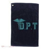 DPT Doctor Of Physical Therapy Student Therapist Gift Golf Towel thumb 0