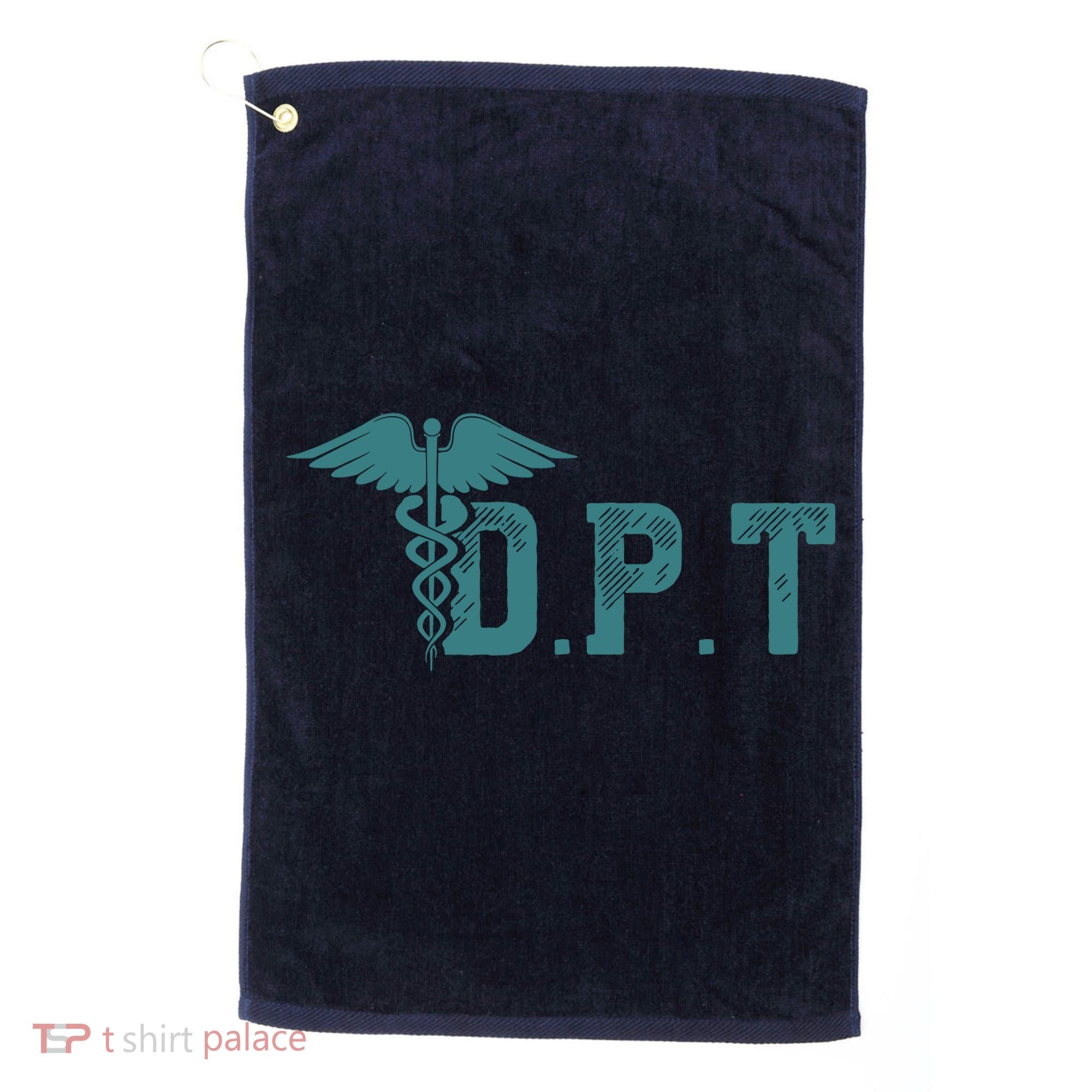 DPT Doctor Of Physical Therapy Student Therapist Gift Golf Towel