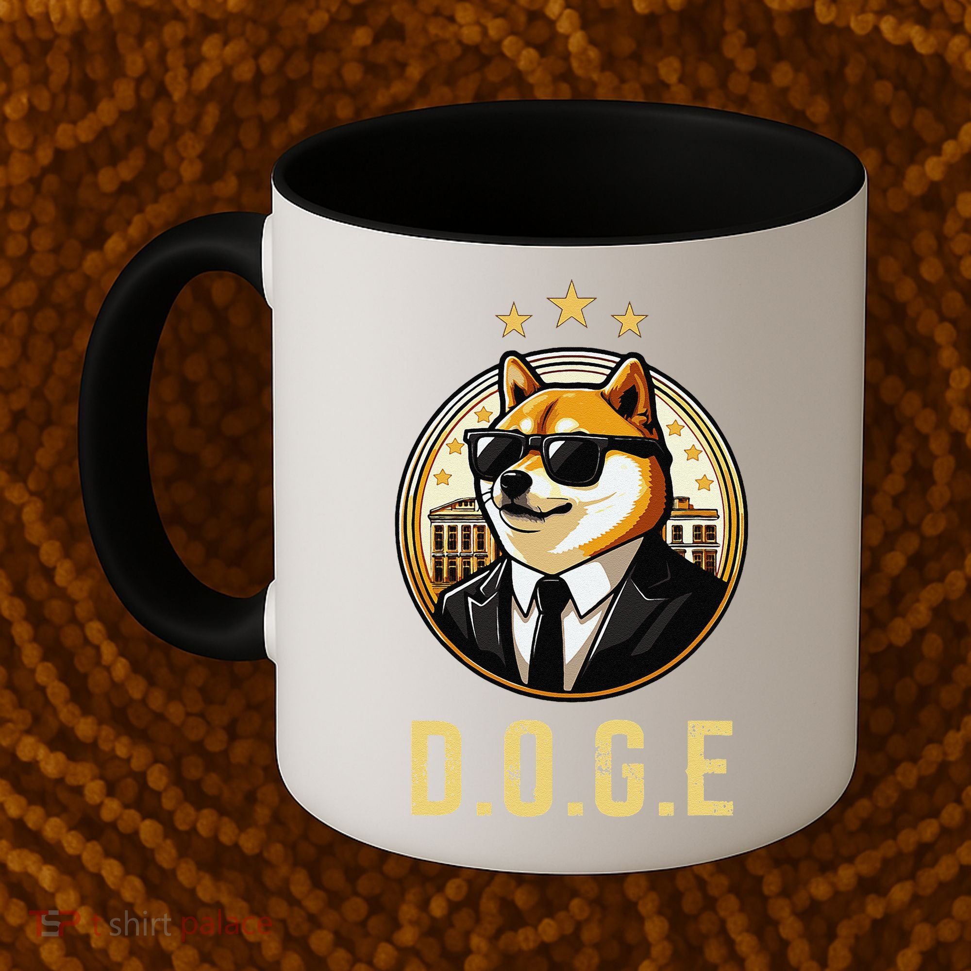 D.O.G.E Department Of Government Efficiency Doge Trump Coffee Mug