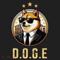 D.O.G.E Department Of Government Efficiency Doge Trump Beanie thumb 2
