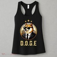 D.O.G.E Department Of Government Efficiency Doge Trump Women's Tank Top thumb 3