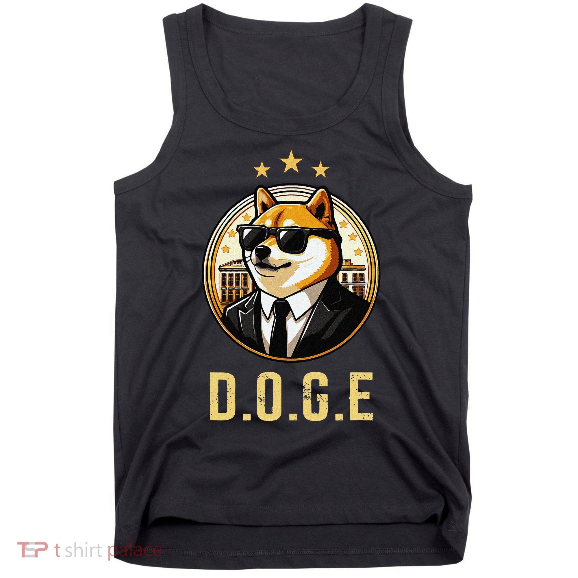 D.O.G.E Department Of Government Efficiency Doge Trump Tank Top
