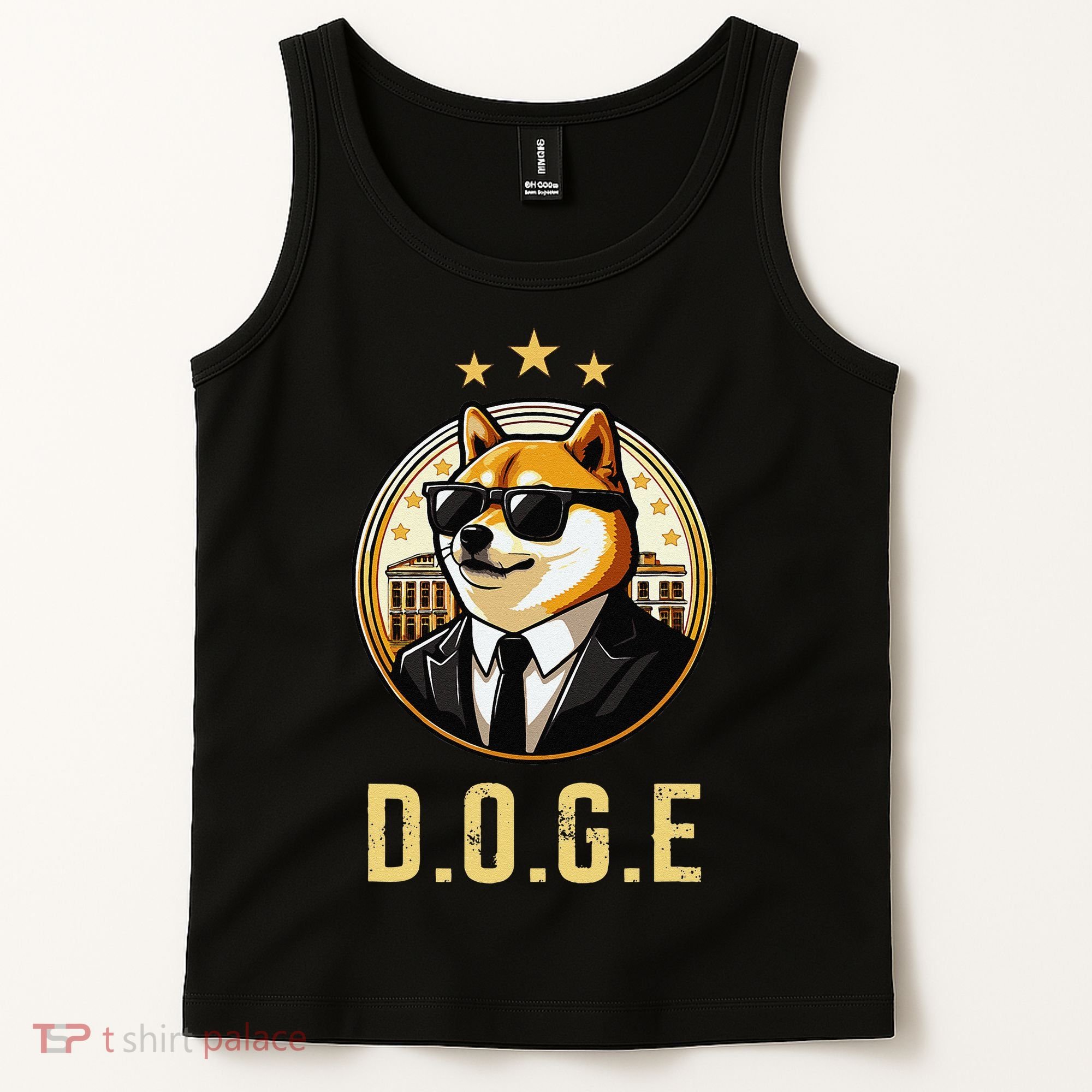 D.O.G.E Department Of Government Efficiency Doge Trump Tank Top