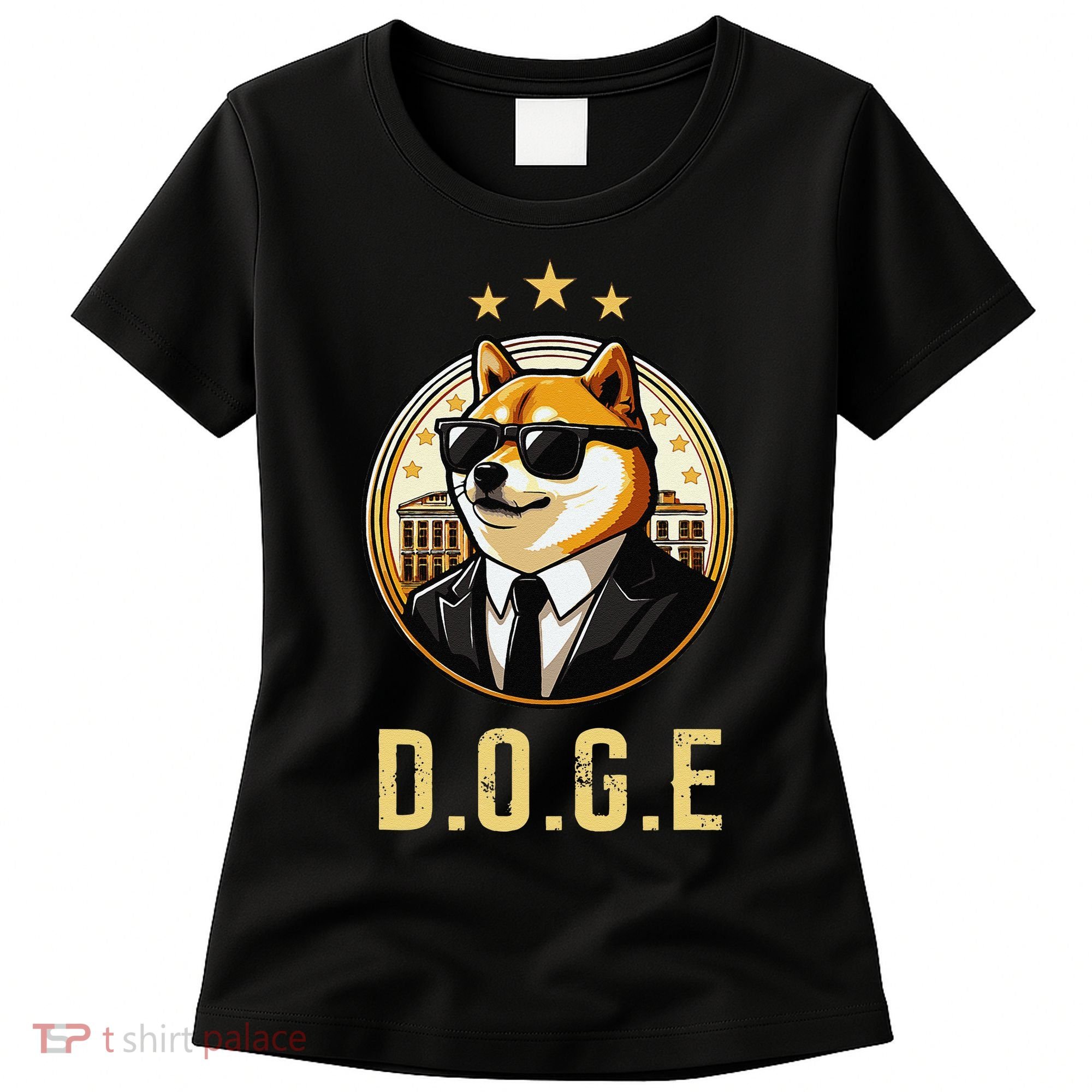 D.O.G.E Department Of Government Efficiency Doge Trump Women's T-Shirt
