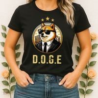 D.O.G.E Department Of Government Efficiency Doge Trump Women's T-Shirt thumb 2