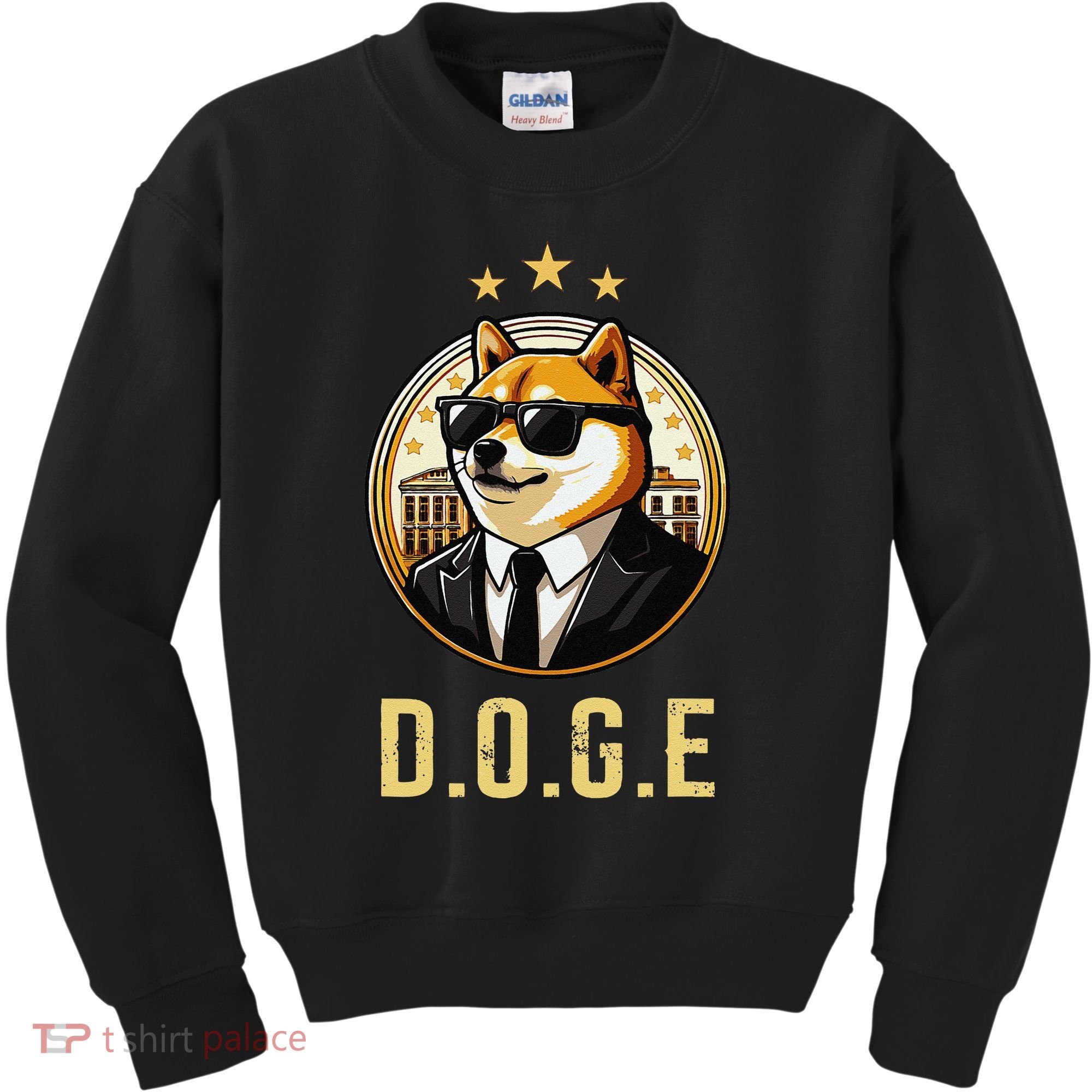 D.O.G.E Department Of Government Efficiency Doge Trump Kids Sweatshirt