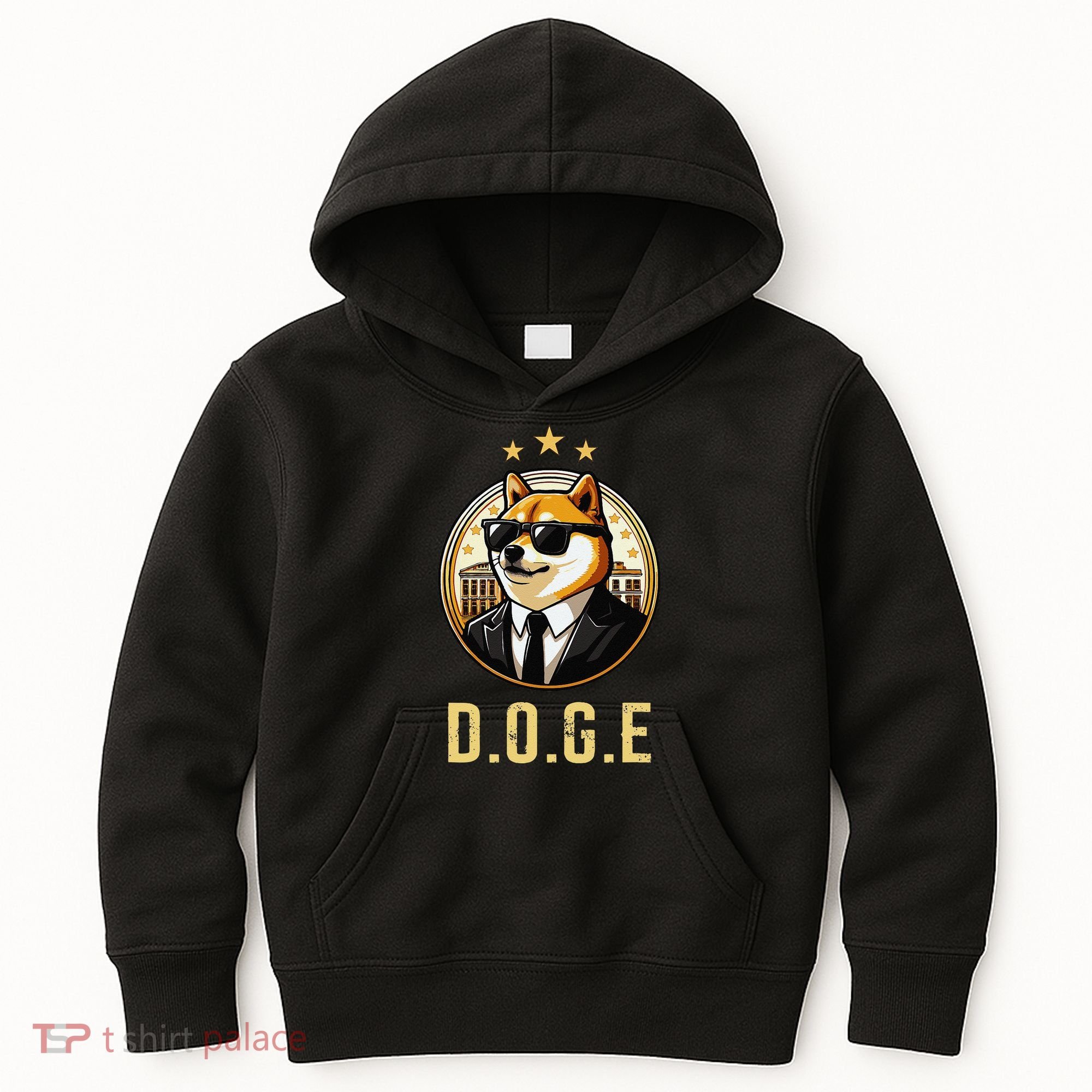 D.O.G.E Department Of Government Efficiency Doge Trump Kids Hoodie