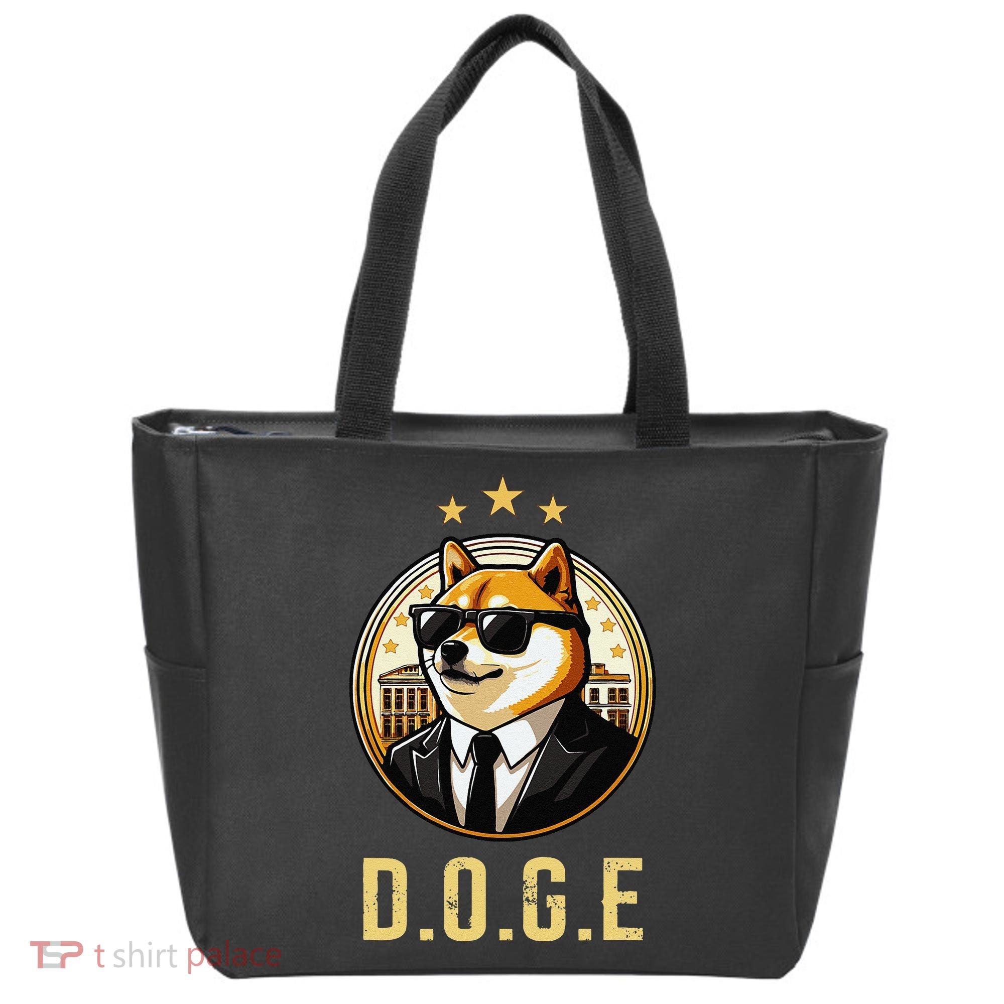 D.O.G.E Department Of Government Efficiency Doge Trump Tote Bag