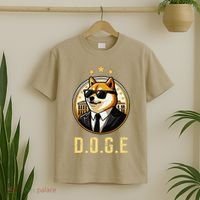D.O.G.E Department Of Government Efficiency Doge Trump T-Shirt thumb 2