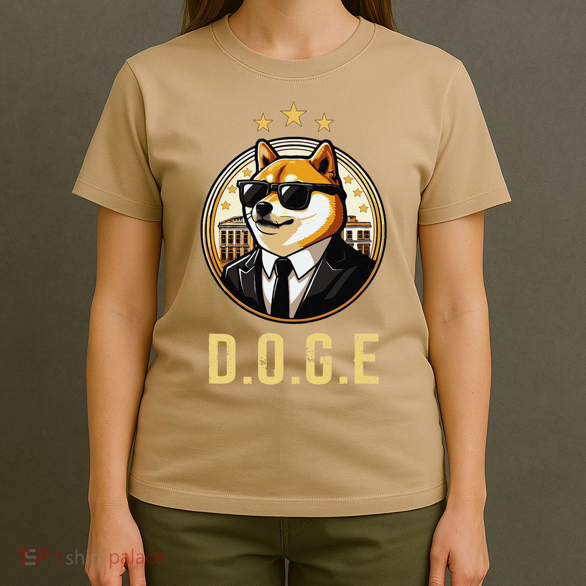 D.O.G.E Department Of Government Efficiency Doge Trump T-Shirt