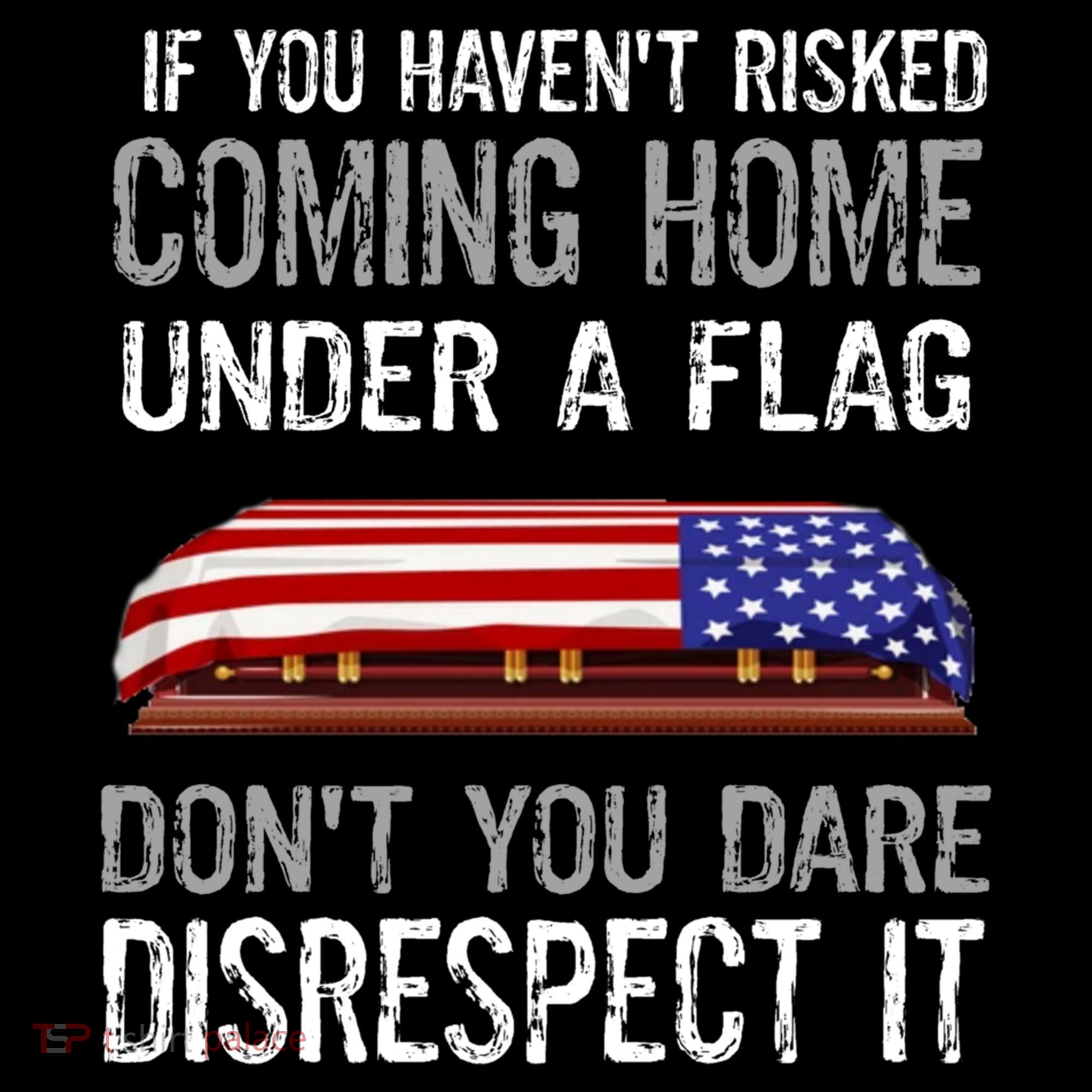 Don't Disrespect Our Flag Gift Polo