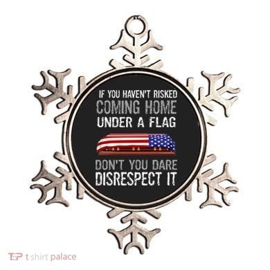 Don't Disrespect Our Flag Gift Ornament