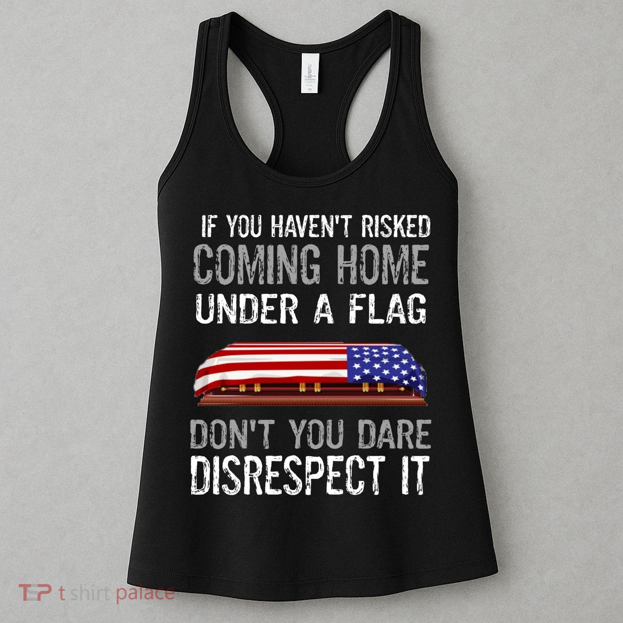 Don't Disrespect Our Flag Gift Women's Tank Top