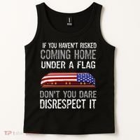 Don't Disrespect Our Flag Gift Tank Top thumb 2