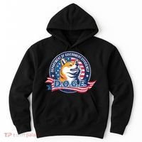 D.O.G.E Department Of Government Efficiency Doge Hoodie thumb 0
