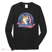 D.O.G.E Department Of Government Efficiency Doge Long Sleeve Shirt thumb 0
