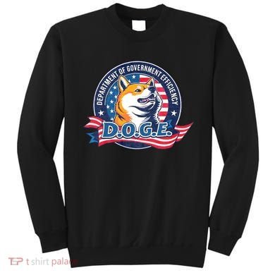 D.O.G.E Department Of Government Efficiency Doge Sweatshirt