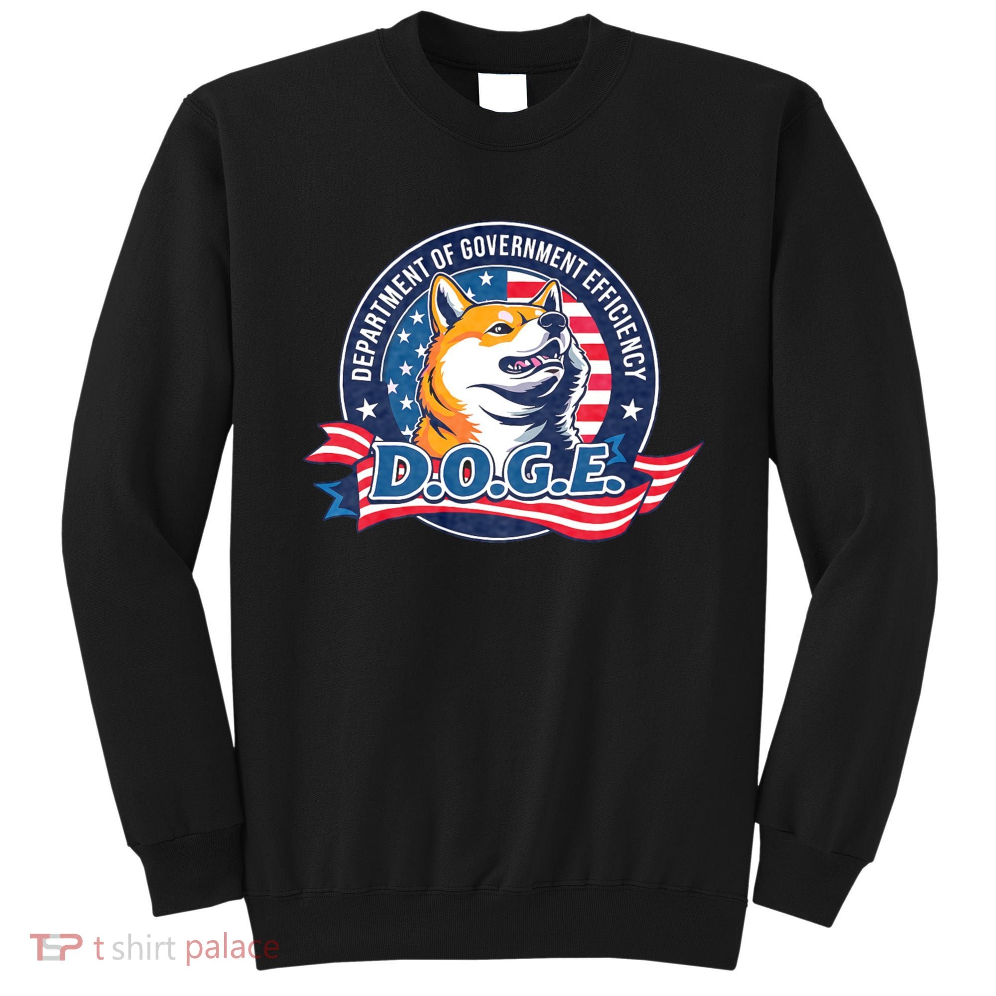 D.O.G.E Department Of Government Efficiency Doge Sweatshirt