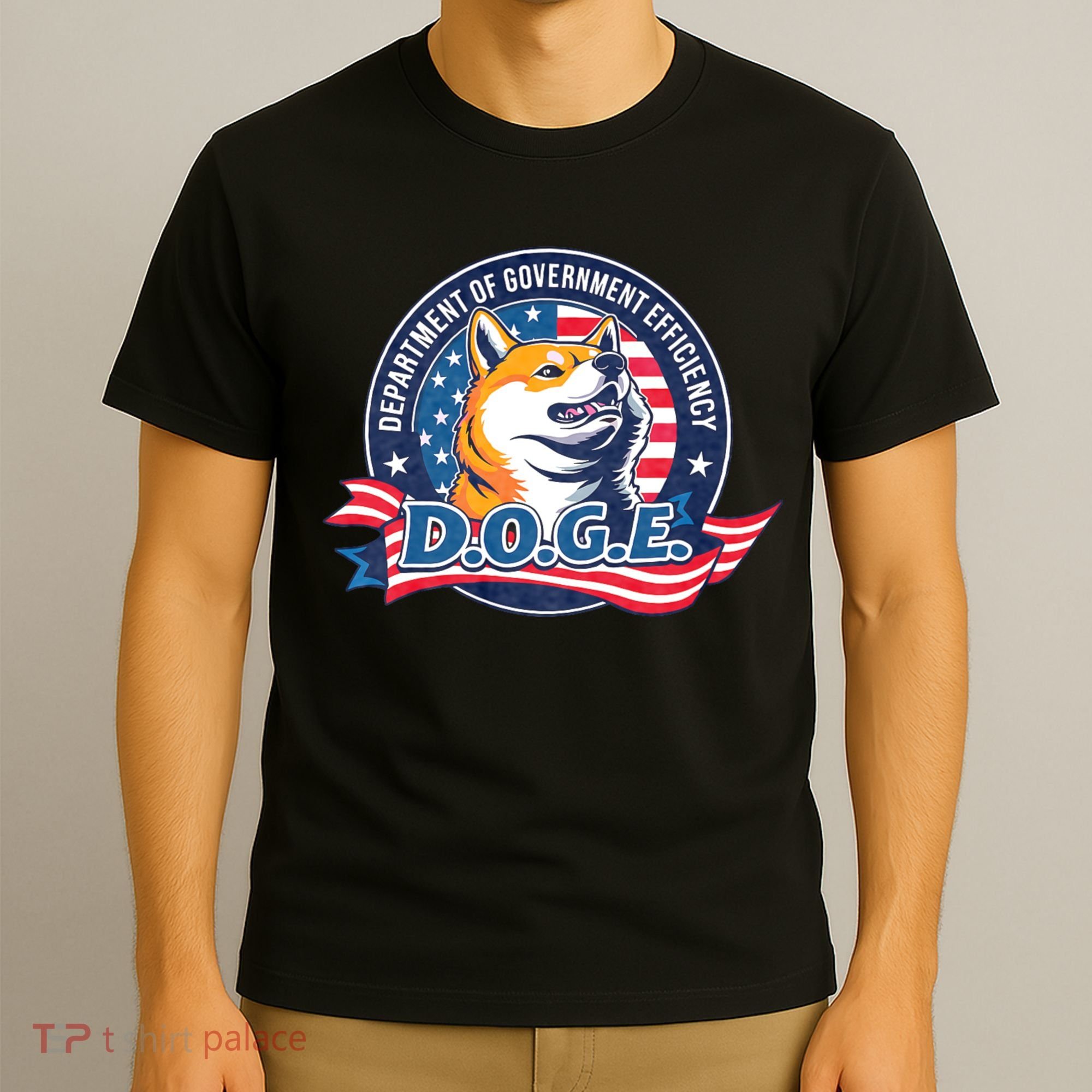 D.O.G.E Department Of Government Efficiency Doge T-Shirt