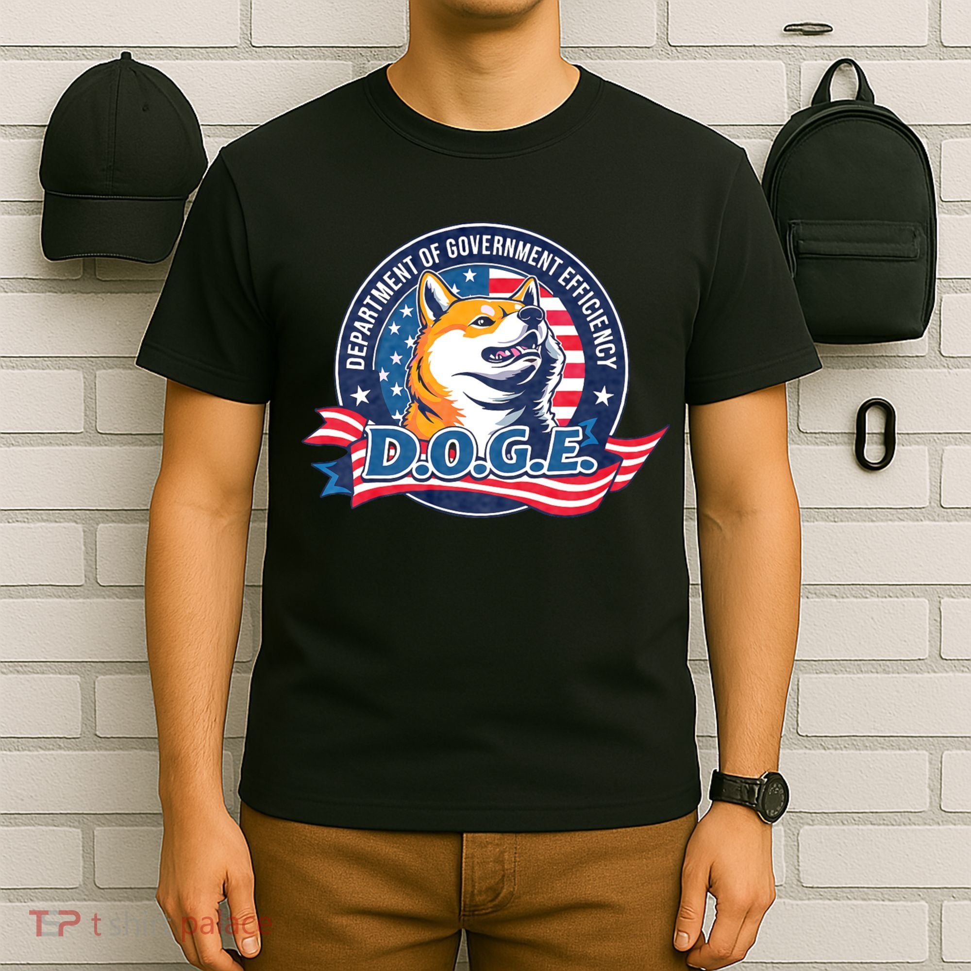 D.O.G.E Department Of Government Efficiency Doge T-Shirt