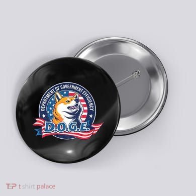 D.O.G.E Department Of Government Efficiency Doge Button