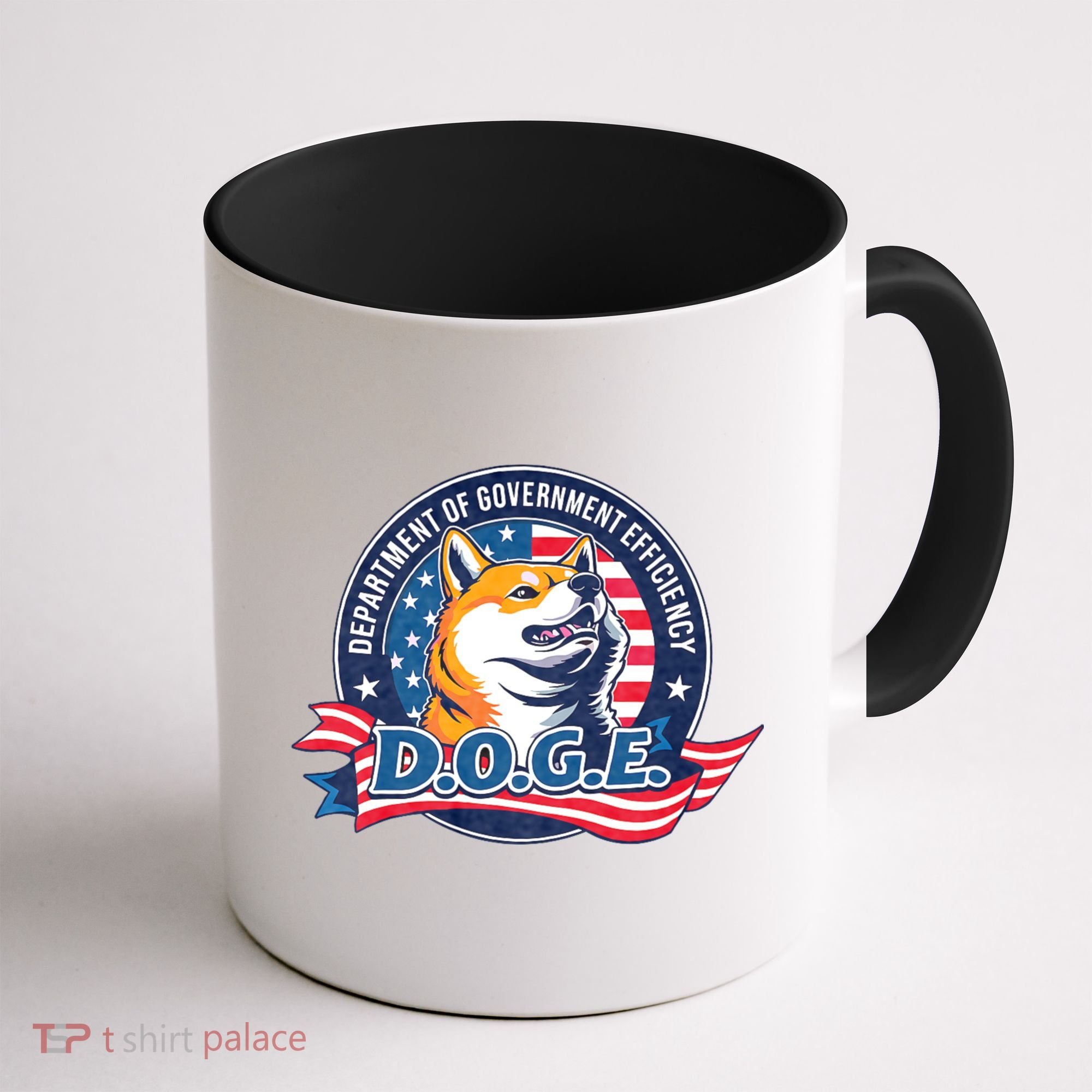 D.O.G.E Department Of Government Efficiency Doge Coffee Mug