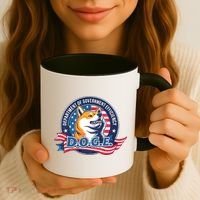 D.O.G.E Department Of Government Efficiency Doge Coffee Mug thumb 3