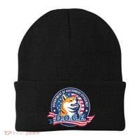 D.O.G.E Department Of Government Efficiency Doge Beanie thumb 0
