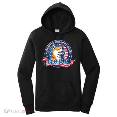 D.O.G.E Department Of Government Efficiency Doge Women's Hoodie
