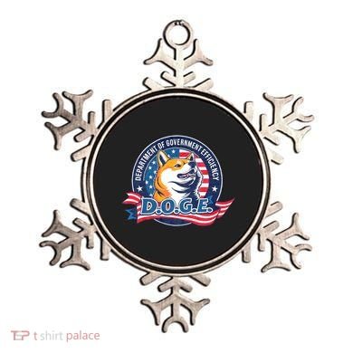 D.O.G.E Department Of Government Efficiency Doge Ornament