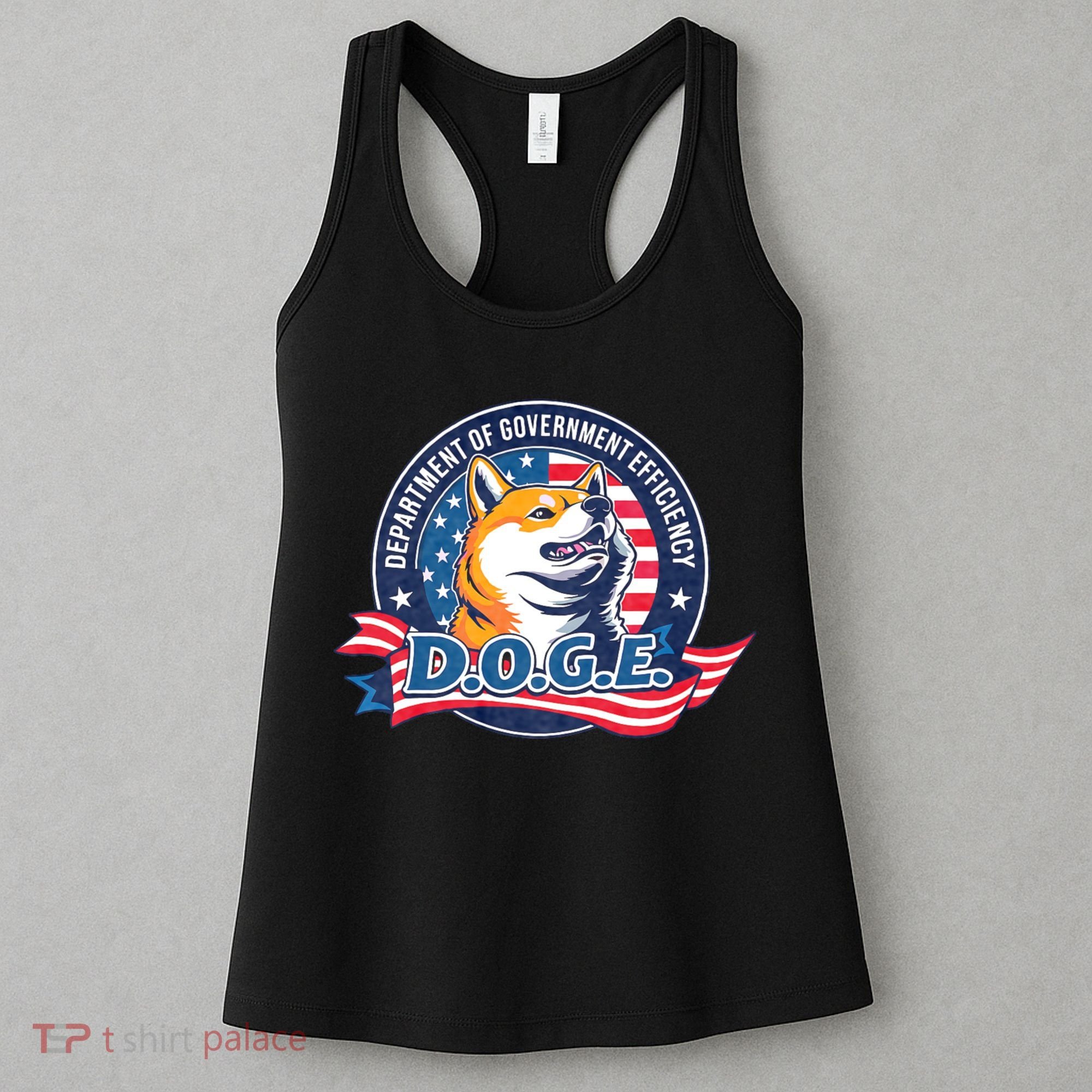 D.O.G.E Department Of Government Efficiency Doge Women's Tank Top